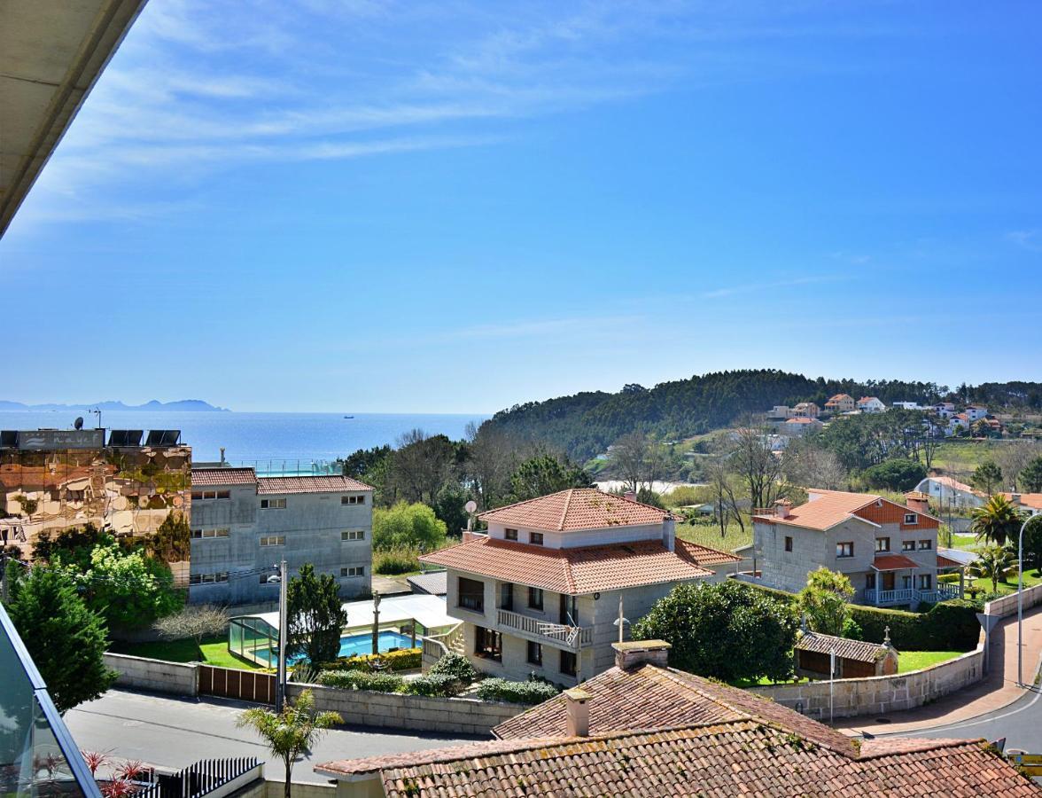 Precioso Apartamento Con Piscina En Sanxenxo Luaran gambar
